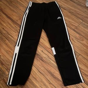 Adidas track suit striped pants
